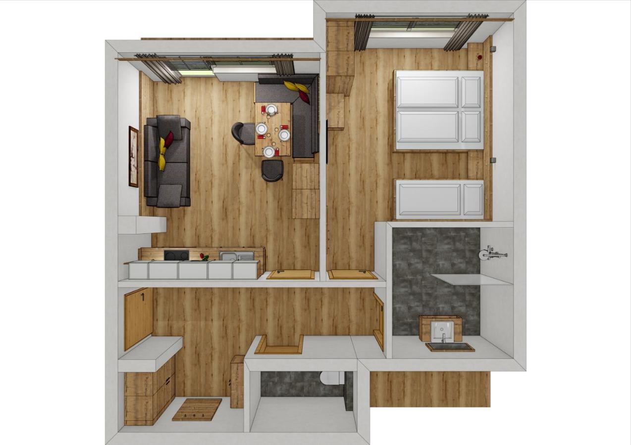 Montepart Zillertal Apartment Хайнценберг Екстериор снимка