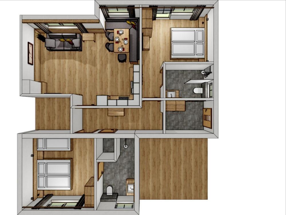 Montepart Zillertal Apartment Хайнценберг Екстериор снимка